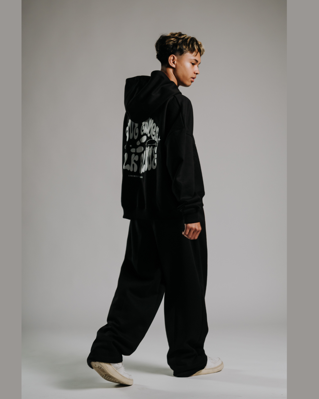 LONEWOLF SWEAT WIDE PANTS