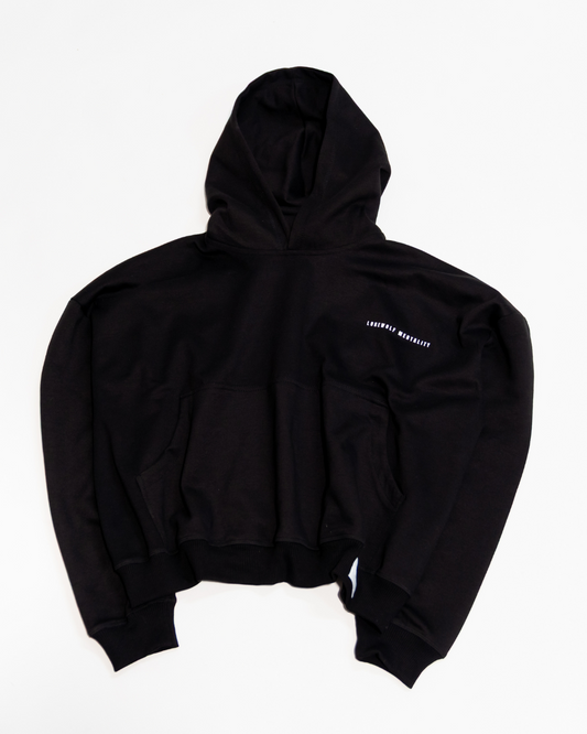 LONEWOLF BOXY CROPPED HOODIE